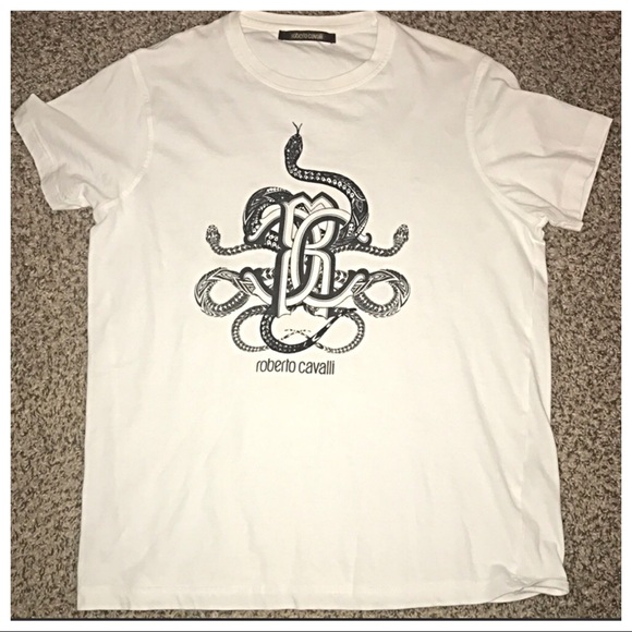 ROBERTO CAVALLI SNAKE SS T SHIRT - Picture 4 of 4